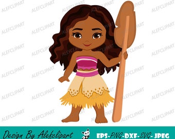 Moana clipart | Etsy