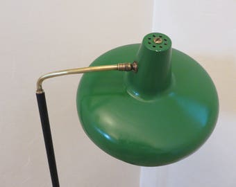 lamp floor lamp reading light mid century 1950 1960 '50s 60's in the style of Stilnovo vintage floor lamp