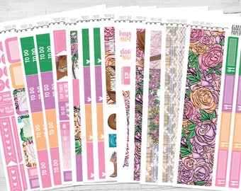 DELUXE KIT | "Boots and Grace" Glossy Kit | 14 Pages, 360+ Stickers