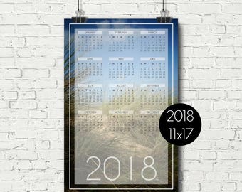 11x17 2018 calendar