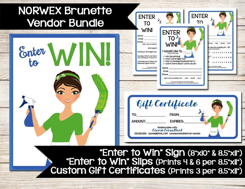 NORWEX Gift Certificate Coupon Gift Card Discount