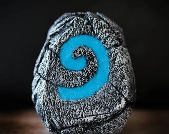 Hearthstone lamp, World of Warcraft, Realistic stone, Decoration desk, Gamers gift