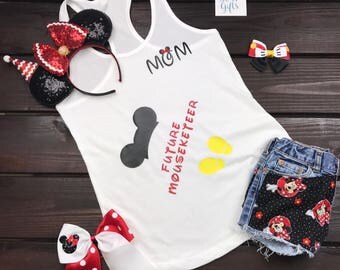 Disney Maternity Shirt | Future Mouseketeer | Baby Bump Shirt | Pregnancy Disney Shirt | Maternity Disney Shirt | Disney Mom Shirt