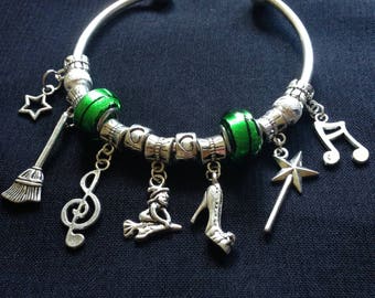 Wicked the Musical Inspired bangle bracelet