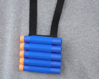 Nerf Gun Wars Birthday Party Favors Prizes Present Goody Bag Thank you Gifts Lanyard Holster Bullet Ammo Holder Accessory