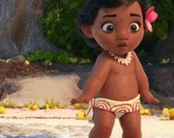 BABY Moana of Motunui Themed Dress, Moana Dress