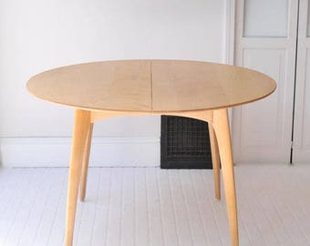Conant Ball Mid Century Dining Table Solid Maple