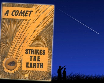A Comet Strikes the Earth, Meteorite, Outer Space, Science Books, Geology Books