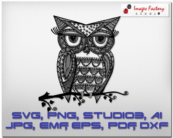 Free Free 170 Owl Mandala Cricut SVG PNG EPS DXF File