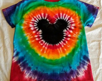 mickey mouse tie dye