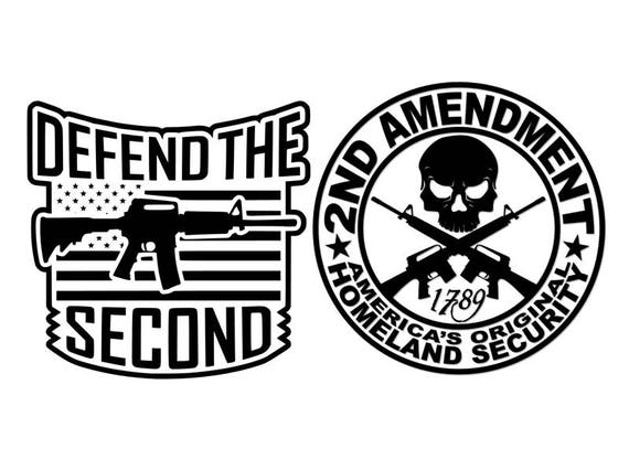 2nd amendment svg gun svg rifle svg second amendment svg