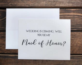 Will You Be My Bridesmaid Card, Will You Be My Maid of Honor Proposal, Game of Thrones Card, Bridesmaid Proposal Card, Bridesmaid Cards, GoT