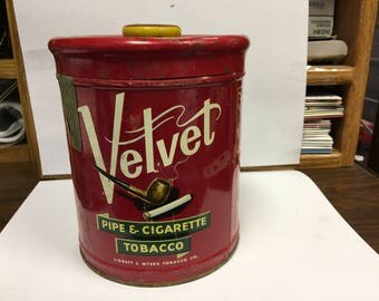 Tobacco Tin, Vintage Tobacco Tin