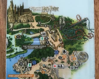 Harry Potter World Map Hogwarts Map The Wizarding World Of