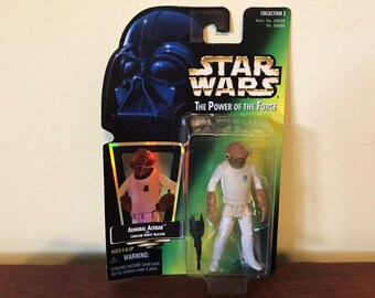 Vintage Star Wars Admiral Ackbar Toy Figure
