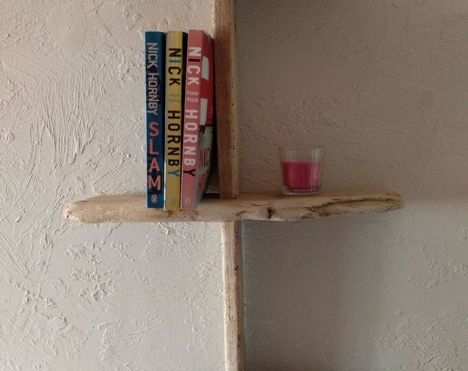 Driftwood shelf