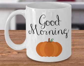 Morning Pumpkin Mug 