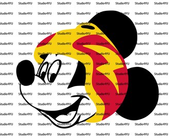 Mickey Mouse Roadster Racers svg only 3 layers disney svg files for cricut svg files for silhouette vector cut file png dxf eps