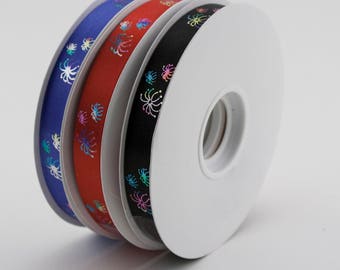 Fireworks Printed Ribbon-9/16" x 50 Yards!