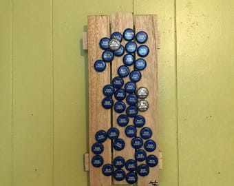 Bottle top seahorse | blue seahorse