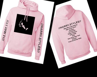 Harry Styles / Stencil & Tracklist Hoodie