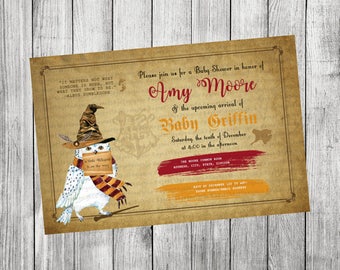 Harry Potter Baby Shower Invitation