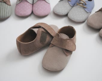 20% OFF Baby boy shoes Brown baby shoes Corduroy baby shoes