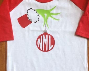 mlb monogram tee