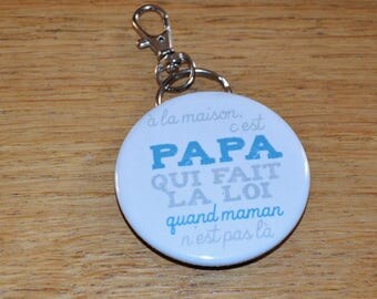 Bottle opener / personalized key chain (56 mm diameter)