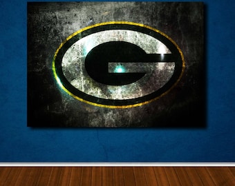 Green Bay Packers Wall Art packers art | etsy Green Bay Packers Wall Art packers art | etsy