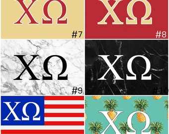 Chi Omega Sorority 3' x 5' Flag
