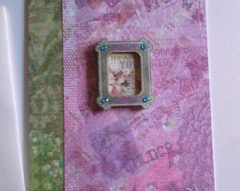 Vintage 20s Looking Thinking of You Designer Card