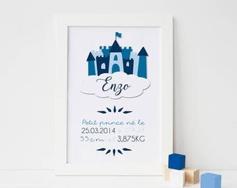 Poster of birth - Castle and birth information
