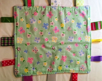 Snuggie Blankie, Baby or Toddler Blanket,Fidget Blanket
