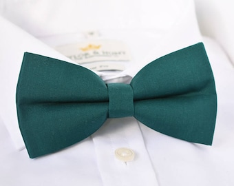 Green bow tie | Etsy
