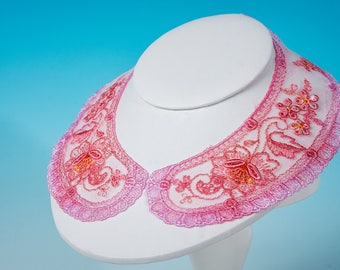 Lace collar "Marie" with Plauen lace / lace "Marie" with Plauen lace