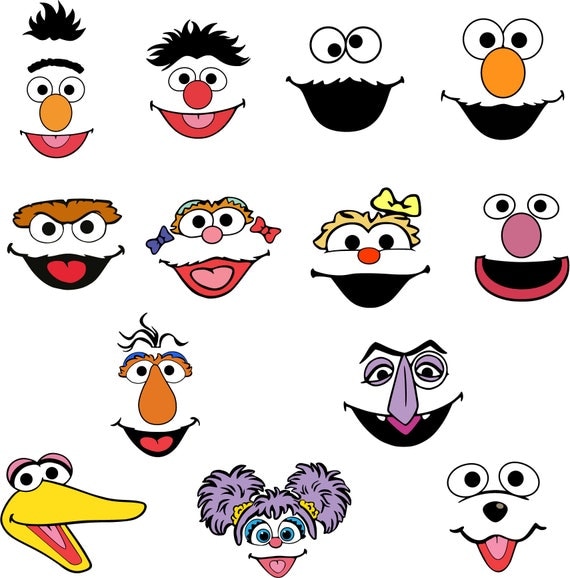 Sesame Street Svg Dfx Eps Pdf Png