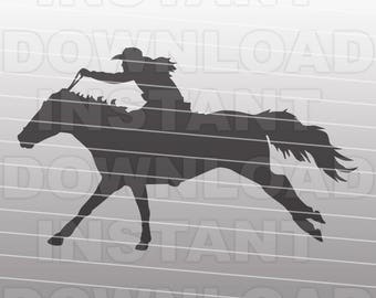 Barrel racing svg | Etsy