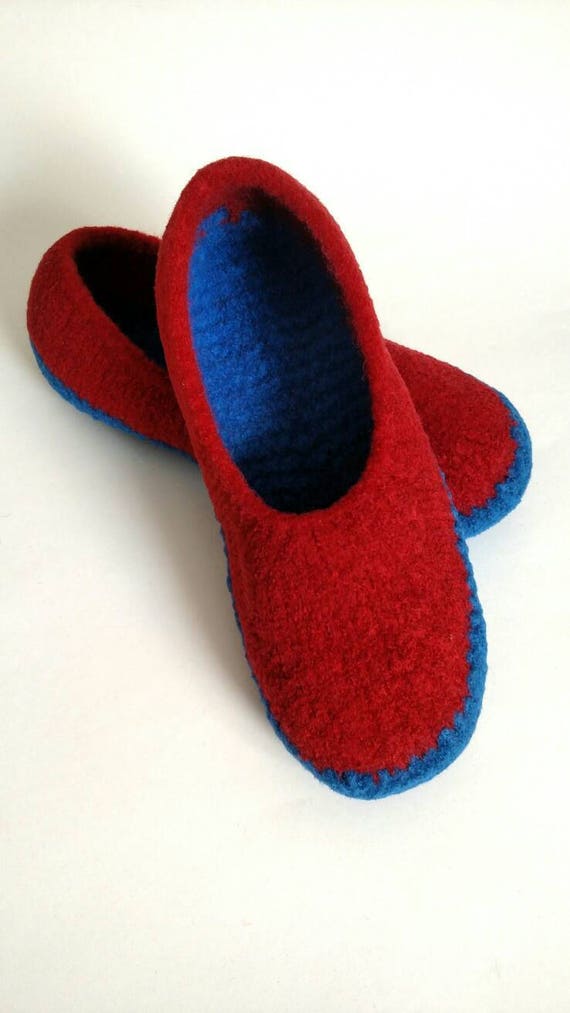 Wool Shoes Felted Slippers House Shoes US women's size
