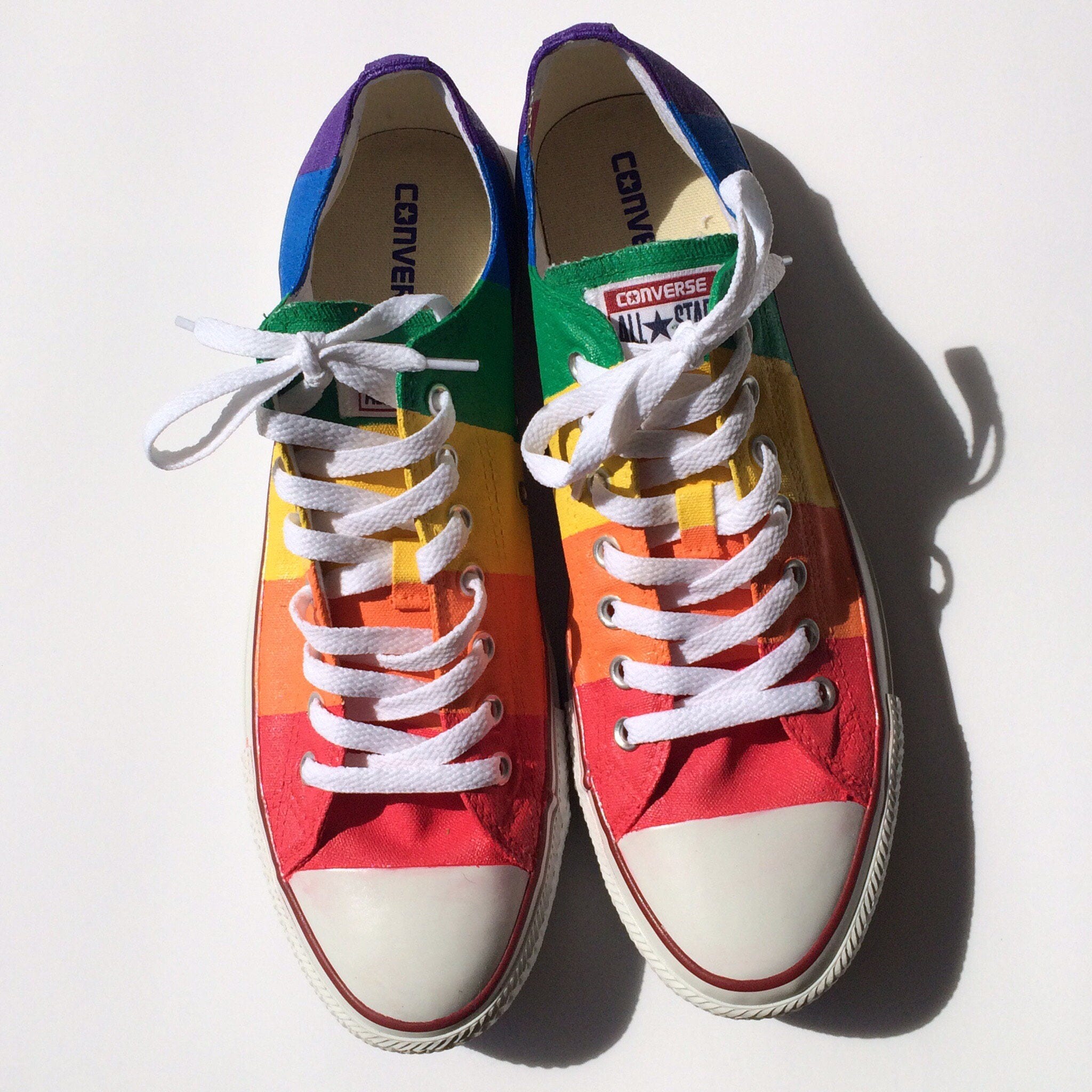 name brand gay pride shoes