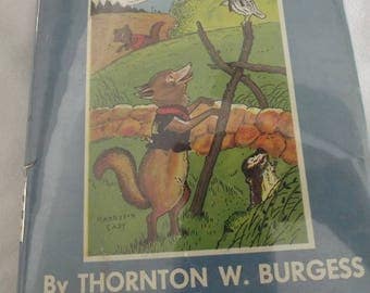 Antique Children's Book - The Adventures of Bob White by Thornton W. Burgess - 1919 - with Dust Jacket