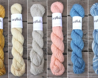 Baby Llama Naturally Dyed Yarn, eco friendly knitting supplies