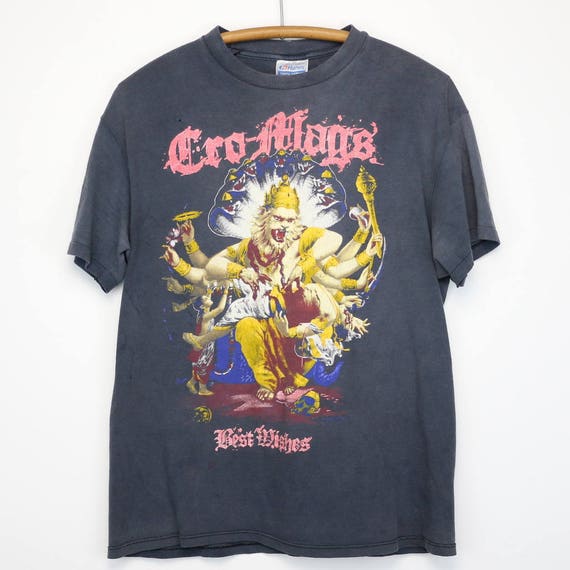 Cro Mags Shirt Vintage tshirt 1989 Down But Not Out Tour