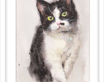 Custom pet portrait, dog portrait, cat portrait, pet portrait commission, personalized pet portrait, custom pet gift,holiday gift
