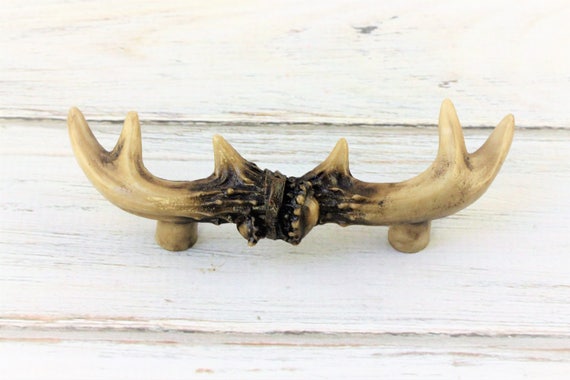 Deer Antler Pull Drawer Pulls Faux Deer Antlers Knobs