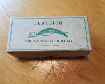 The FlatFish ~ Vintage lure