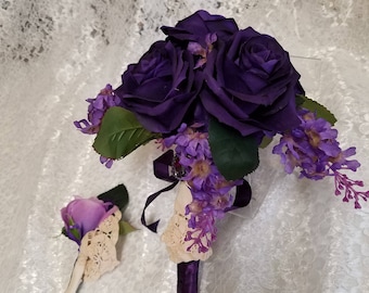 Purple bouquet | Etsy Shop for purple bouquet on Etsy