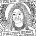 Eleanor Roosevelt Portraits Coloring Pages for Adults