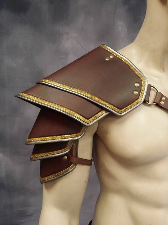 Leather Armor Sentinel 2 segmented shoulder IN STOCK