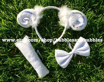 Comfortable Ram Horns - Lamb Headband Halloween Costume - Sheep Costume - NEXT DAY SHIPPING